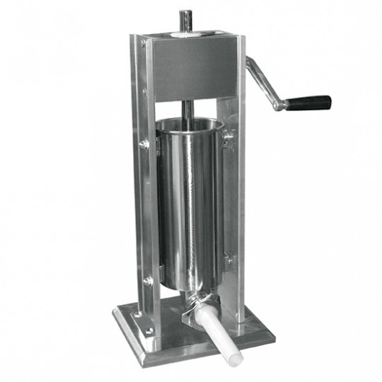 Extrudeuse saucisse manuelle verticale, cylindre l350 mm, 5 litres
