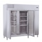 Armoire réfrigérée en inox, 3 portes, 1170 litres, -2°/+8°C