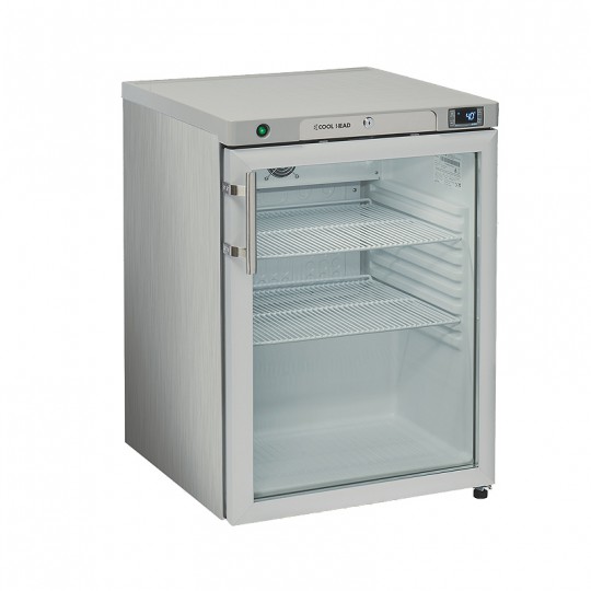Armoire réfrigérée , 1 porte  vitrée, ABS interne, 200 litres, +2°C/+8°C