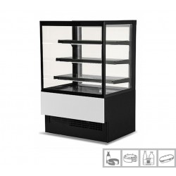 EVO K - Vitrine réfrigérée pour pâtisserie, sandwichs, largeurs de 900 à 2400 mm