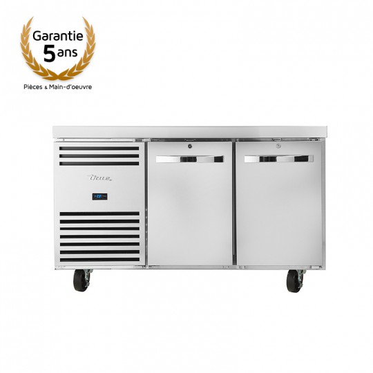 True - Comptoir Gastro Norm GN1/1 négatif 2 portes