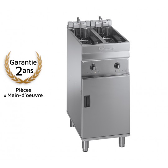 Friteuse Valentine EVO2200 "Evolution", 2 cuves de 7-8 litres