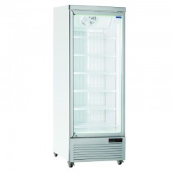 Armoire de congélation vitrée, 1 portes vitrée, 560 litres, -18°C/-22°C