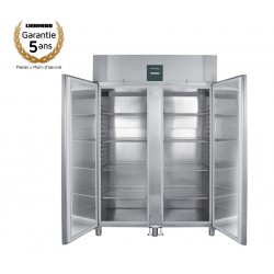 Liebherr - Réfrigérateur Gastronorme,  2 portes INOX,  température -2 à +15°C, avec pédale ouverture de porteLiebherr -...
