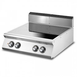 Plaque induction, top, 4 zones de cuisson Ø 220 mm chaque 3,5 kW