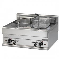 Friteuse électrique 10+10 litres de table, 18 kW