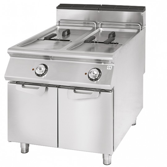 Friteuse électrique, capacité 2x 17 litres