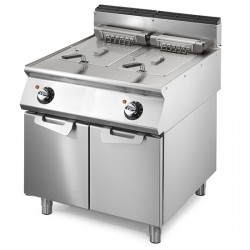 Friteuse électrique, capacité 2x 15 litres