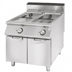 Friteuse électrique, capacité 2x 21 litres