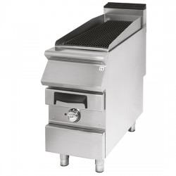 Grillade électrique, zone de cuisson en fonte, viande/poisson