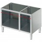 Soubassement ouvert pour appareils de table l900 mm