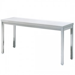 Table de travail sans étagère, sans dosseret, profondeur de 700 mm, largeurs de 700 à 2000 mm