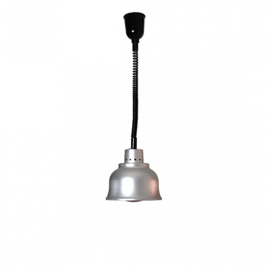 Lampes infrarouges, couleur aluminium