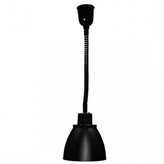 Lampes infrarouges 250W, réglable en hauteur 48-155 cm, couleur noir