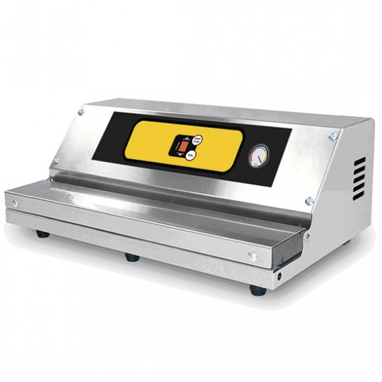 Machine sous vide en inox de table, soudure 500 mm