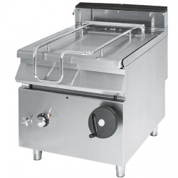 Sauteuse basculante électrique, capacité 80 litres, avec cuve en inox