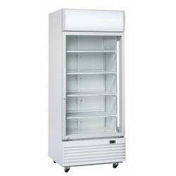 Armoire Vitrine réfrigérée à boissons, 1 porte vitrée, 660 litres +1°/+10°C