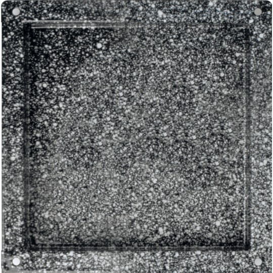 Plaque GN émaillé, GN 2/3 h60 mm