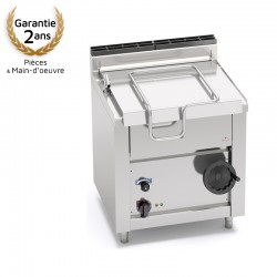 Sauteuse basculante électrique Berto's - Cuve et fond en inox - 60 litres