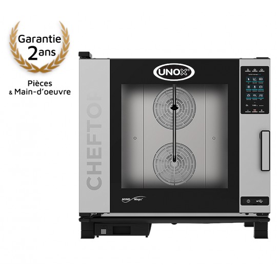 Combisteamer élec. CHEFTOP PLUS : 6 x GN2/1, Charnière à gauche