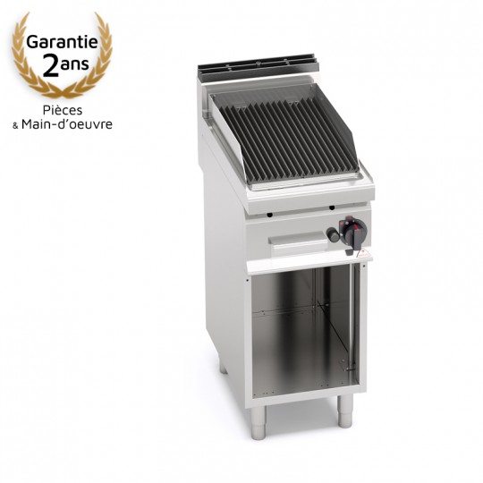 Grill gaz pierre de lave Berto's sur placard