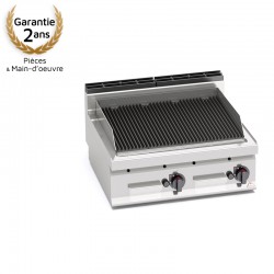 Grill gaz pierre de lave Berto's sur placard