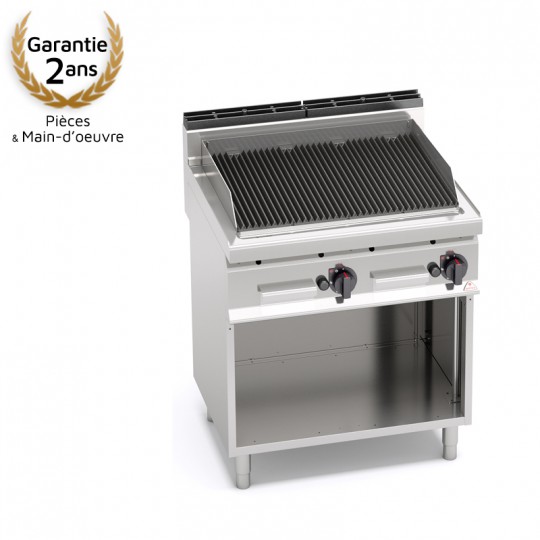 Grill gaz pierre de lave Berto's sur placard