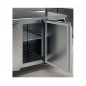 Liehberrr - Table INOX réfrigérée (congélation), 2 portes