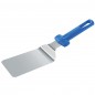 Palette à pizza rectangulaire en inox, 100x140 mm