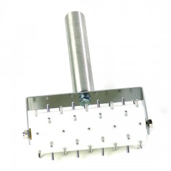 Outil à trouer la pâte, manche et pointes en inox