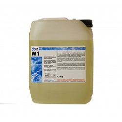 Détergent liquide alcalin, adapté à une eau dure, bidon de 12 litres