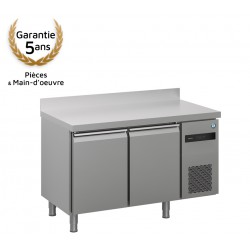 Comptoir réfrigéré Hoshizaki avec dosseret, 2 portes