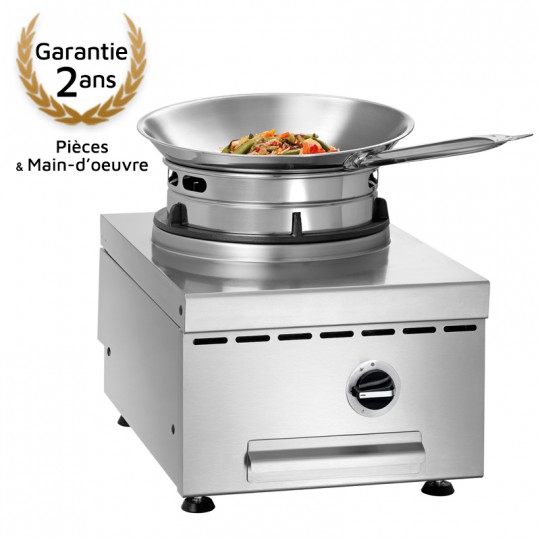 Wok à gaz GWHT1, 1 brûleur à 11.5 kW