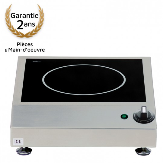 Réchaud à induction 1 zone 3.5kW ø210mm