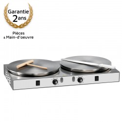 Crêpière électrique 2 plaques