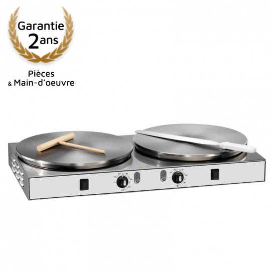 Crêpière électrique 2 plaques