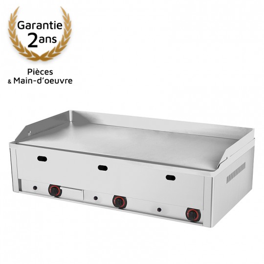 Gril de table à gaz 970, chromée lisse