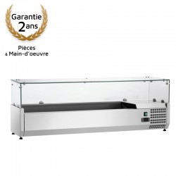 Présentoir réfrigéré GN 1/4 - L 1400