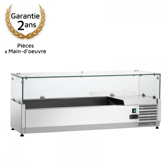 Présentoir réfrigéré 3xGN 1/3 + 1xGN 1/2