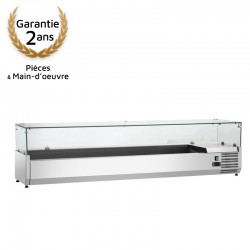 Présentoir réfrigéré 8 x GN 1/3 - B 1800