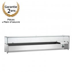 Présentoir réfrigéré 9 x GN 1/3 - B 2000