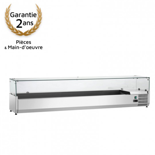 Présentoir réfrigéré 9 x GN 1/3 - B 2000