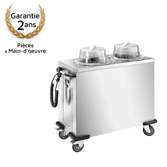 Distributeur d'assiettes 2 x ø 180-280mm