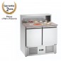 Saladette pizzaïolo 900T2, 2 portes