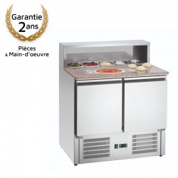 Saladette pizzaïolo 900T2, 2 portes