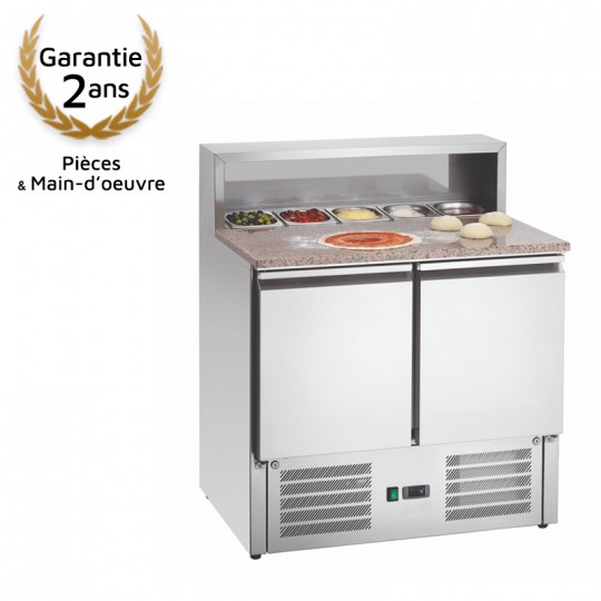Saladette pizzaïolo 900T2, 2 portes