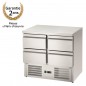 Mini table réfrigérée 900S4, 4 tiroirs