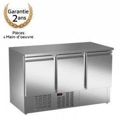 Mini table réfrigérée, 3 portes