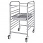Chariot pour bacs GN, 9x GN 2/1 h65 mm