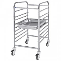Chariot pour bacs GN, 9x GN 2/1 h65 mm